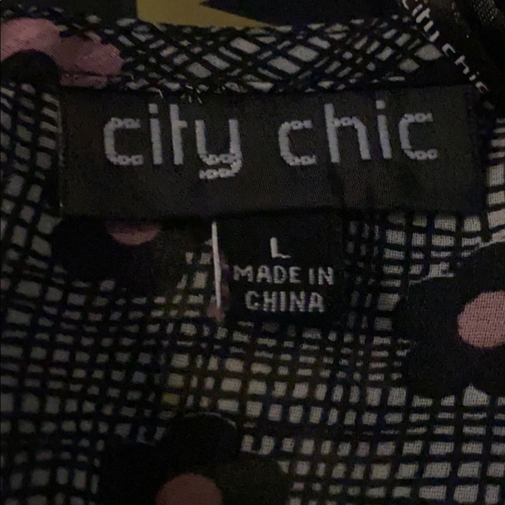 City Chic Ruffle Sleeve Blouse - Picture 7 of 9